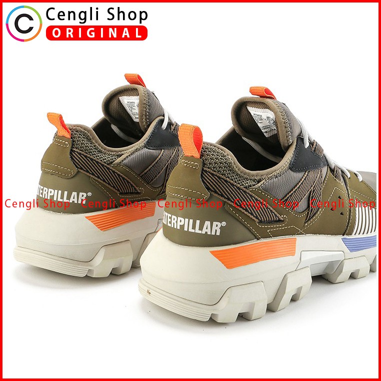 SEPATU CATERPILLAR CASUAL ORIGINAL SNEAKER KETS PRIA KULIT ASLI TERBARU CAT-02