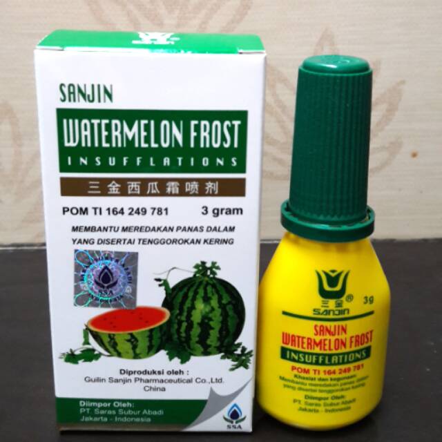 Jual Obat Sariawan Ampuh Sanjin Watermelon Frost Shopee Indonesia