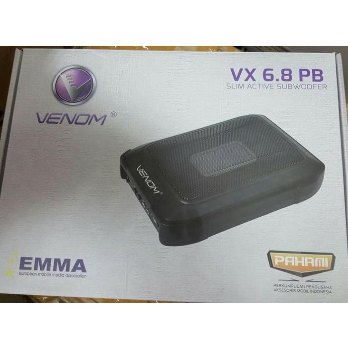 Subwoofer Venom Vx 6.8 Bp/Subwoofer Kolong Jok Venom Vx 6.8 Bp
