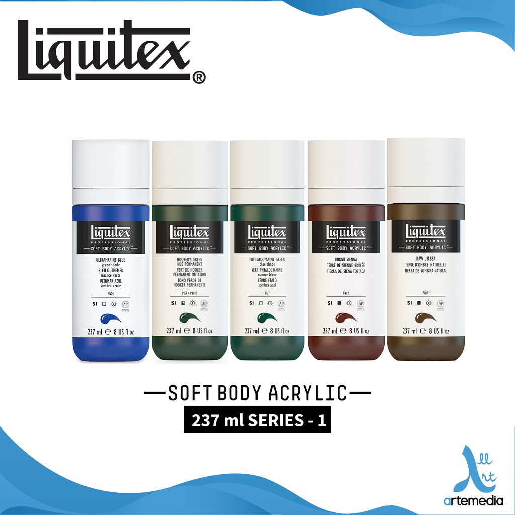 

Liquitex Soft Body 237ml Series 1 Acrylic Color Paint