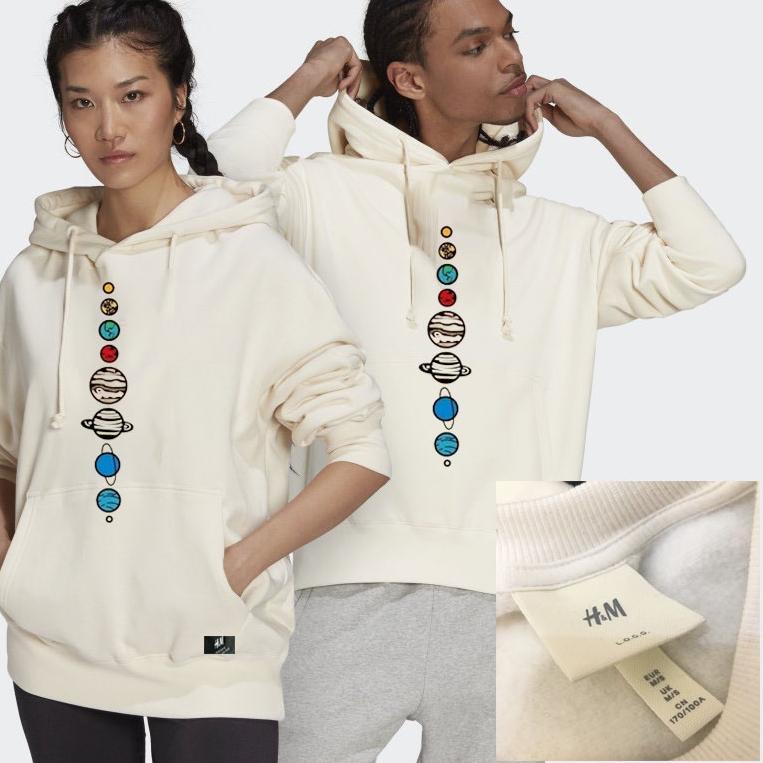 ✲ Jaket Nasa Planet H*M Original Full topi / Sweater Hoodie Nasa Planet Original Usa Premium Fleece 