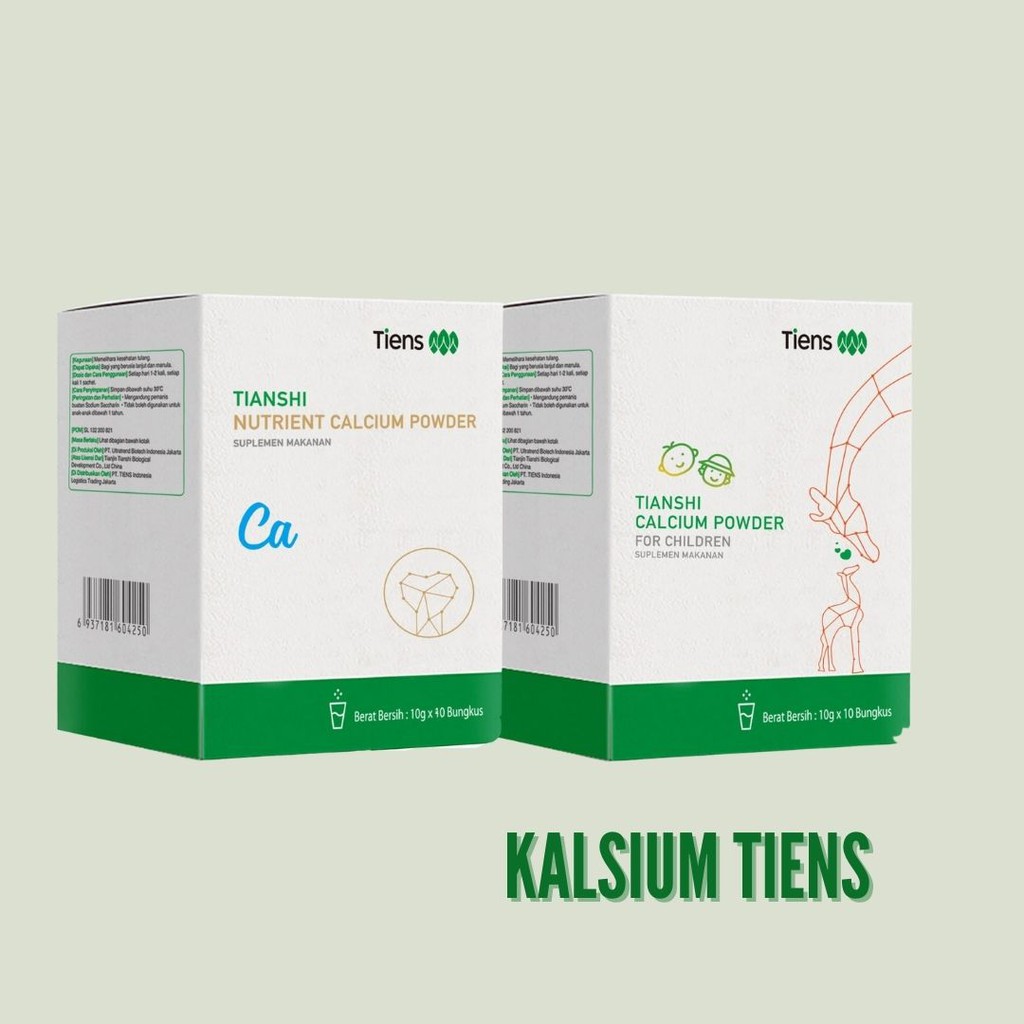 

susu kalsium tiens