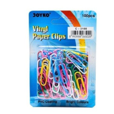 

Joyco Penjepit kertas murah meriah isi Banyak 100 pcs joyko C3100