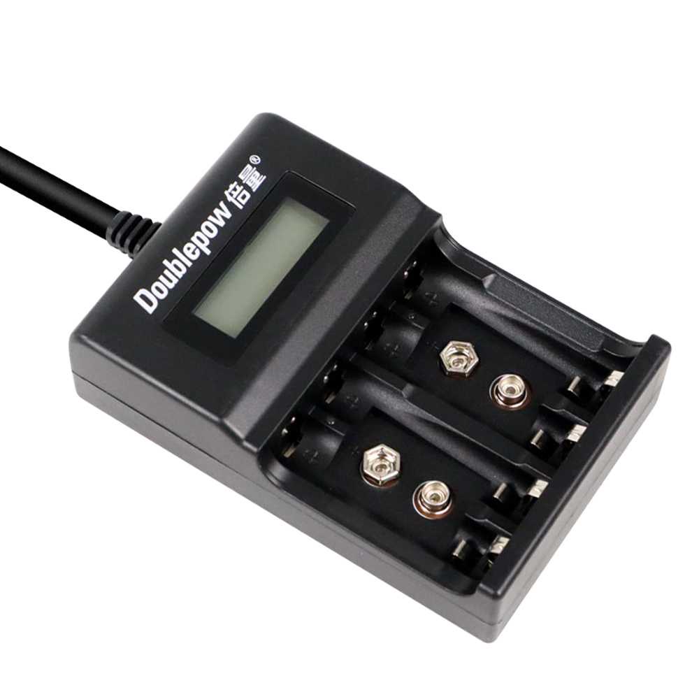 Charger Baterai 1.2V & 9V NI-MH NI-CD Lithium DP-UK95