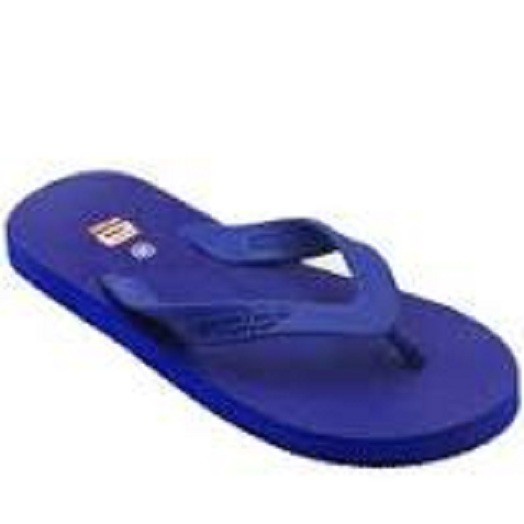 (SANDAL KARET ORIGINAL) Ando Hawaii Biru Size 38-42 / Sandal Jepit Casual Pria / Sandal Karet tebal