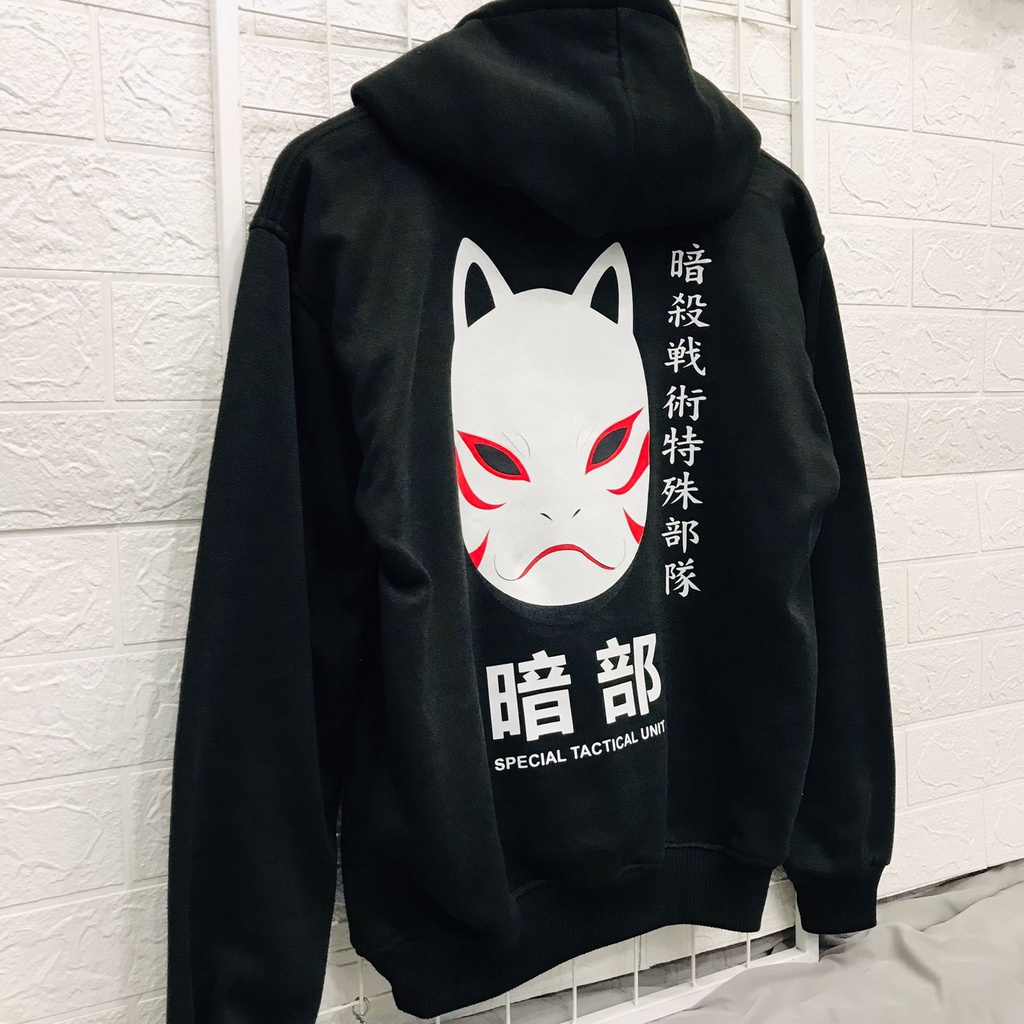 Hoodie Anbu Black Ops Anime Manga Naruto