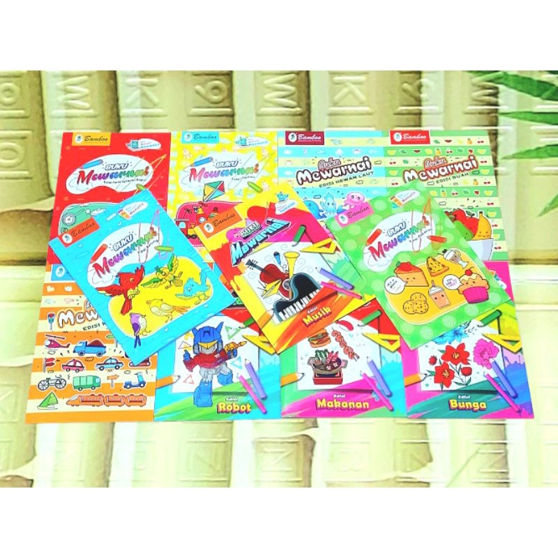 

BUKU COLORING MEWARNAI SERI ANAK UKURAN BESAR