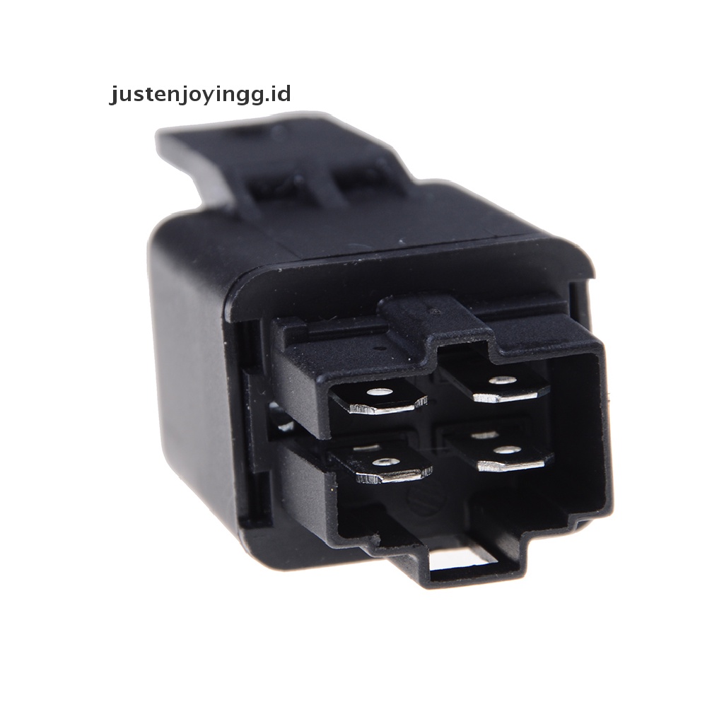 Justenjoyingg.id / 12V 40A relay Alarm SPST 4 Pin Dengan socket relay Untuk Mobil