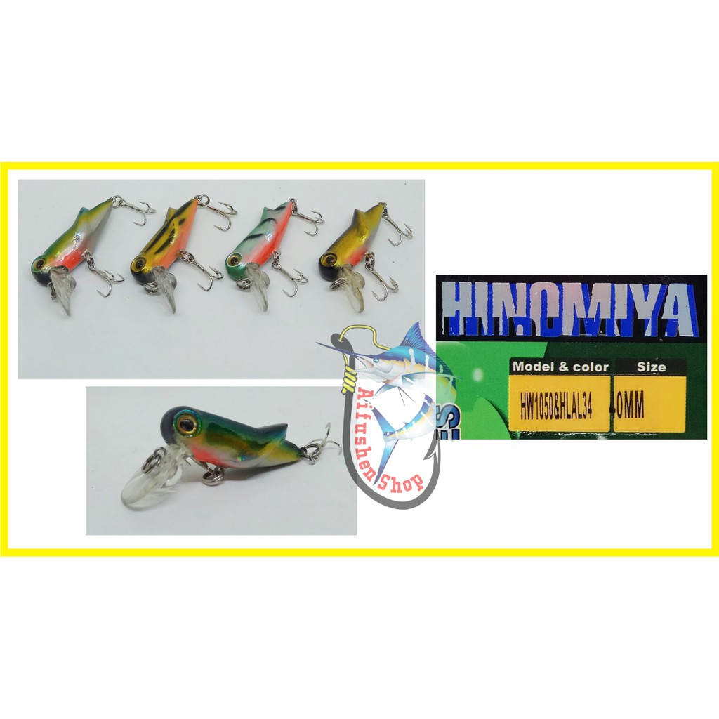 HARD LURE HINOMIYA HW1050 TREBLE HOOK