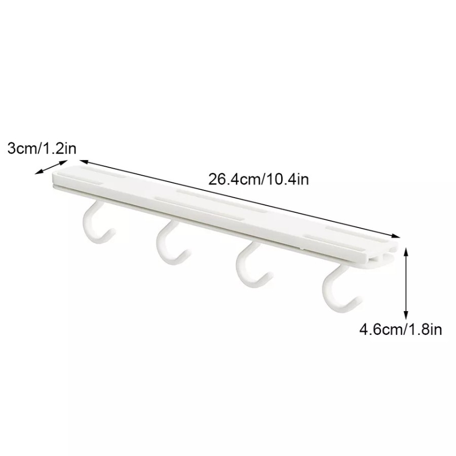 MH -HANGER SLIDING RAK LEMARI SERBAGUNA HOOK GANTUNGAN DAPUR HS04