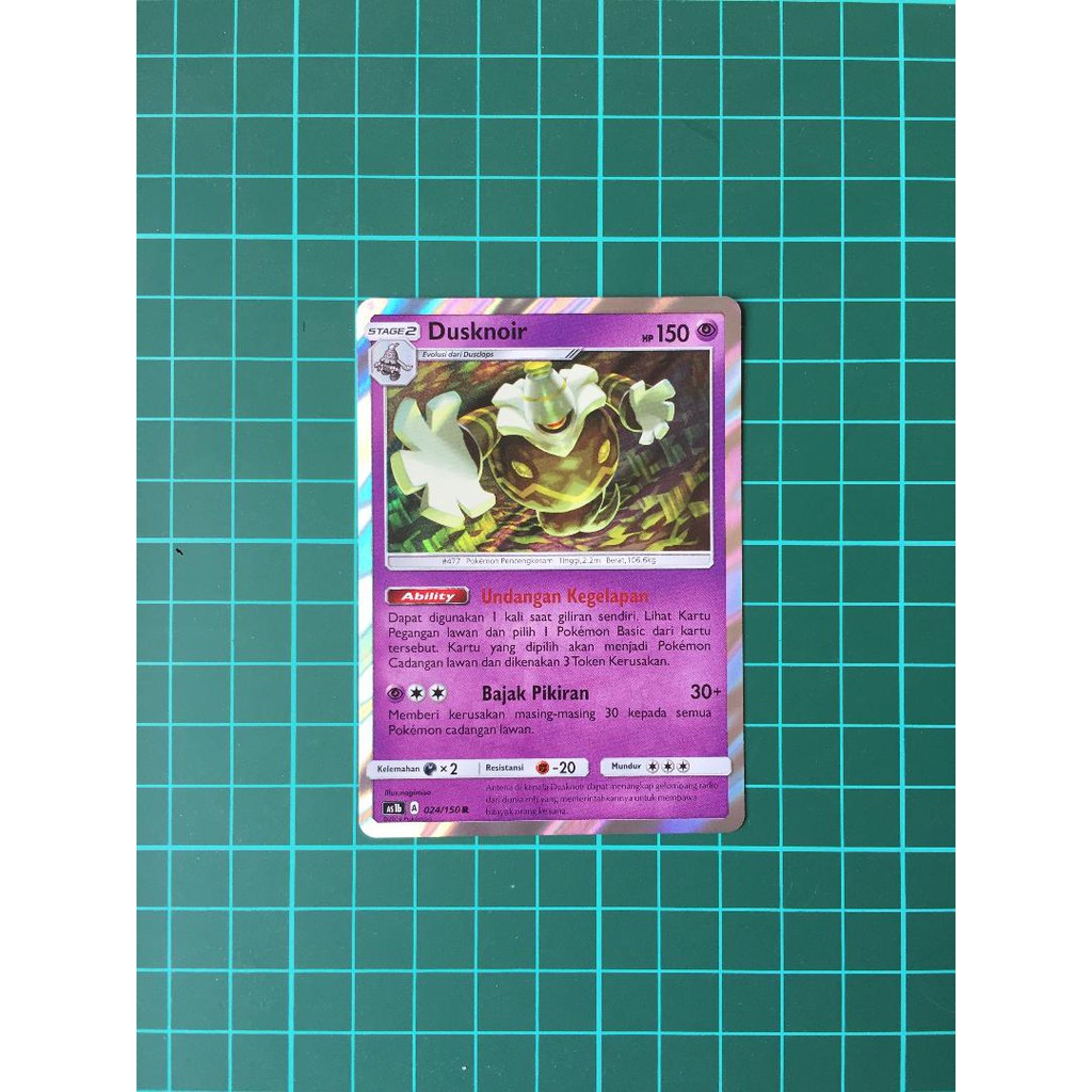 Dusknoir Foil Kartu Pokemon TCG Indonesia