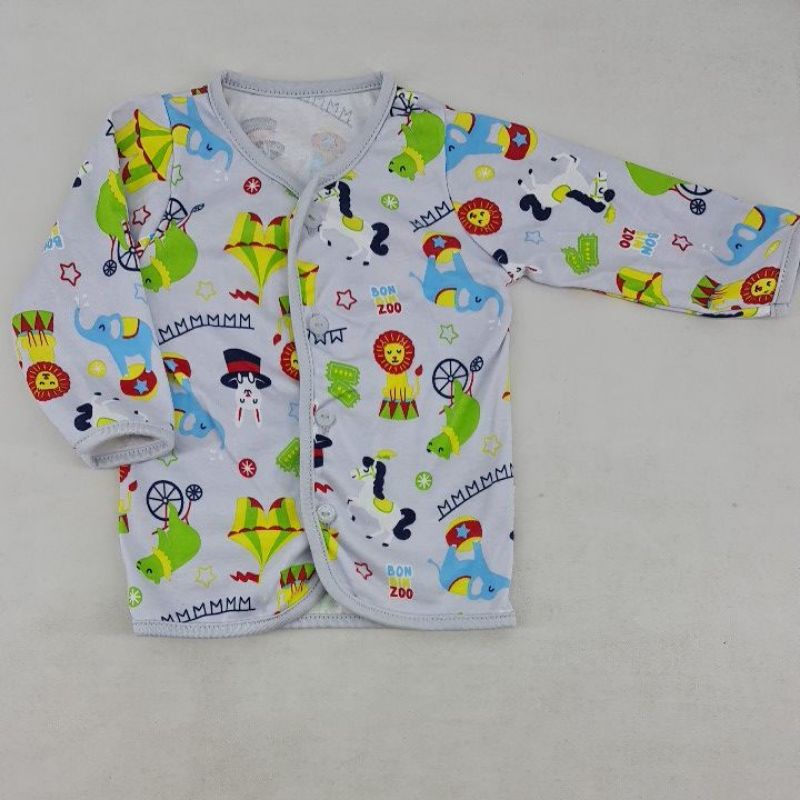 Sleepsuit Baby Murah Romper Jumper / Baju Bayi Murah DEFECT sale-KDF PJG CIRCUS 0-3M