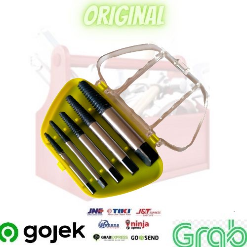 TAP BALIK SET SKY - screw extractor set tap balik 5pcs pencabut baut