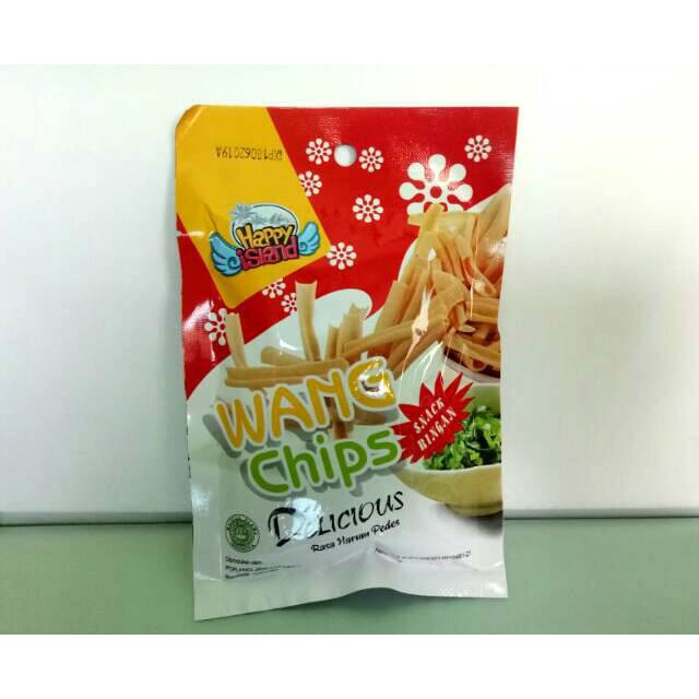 

Snack Wang Chips Rasa Harum Pedas - Snack Ringan - Keripik