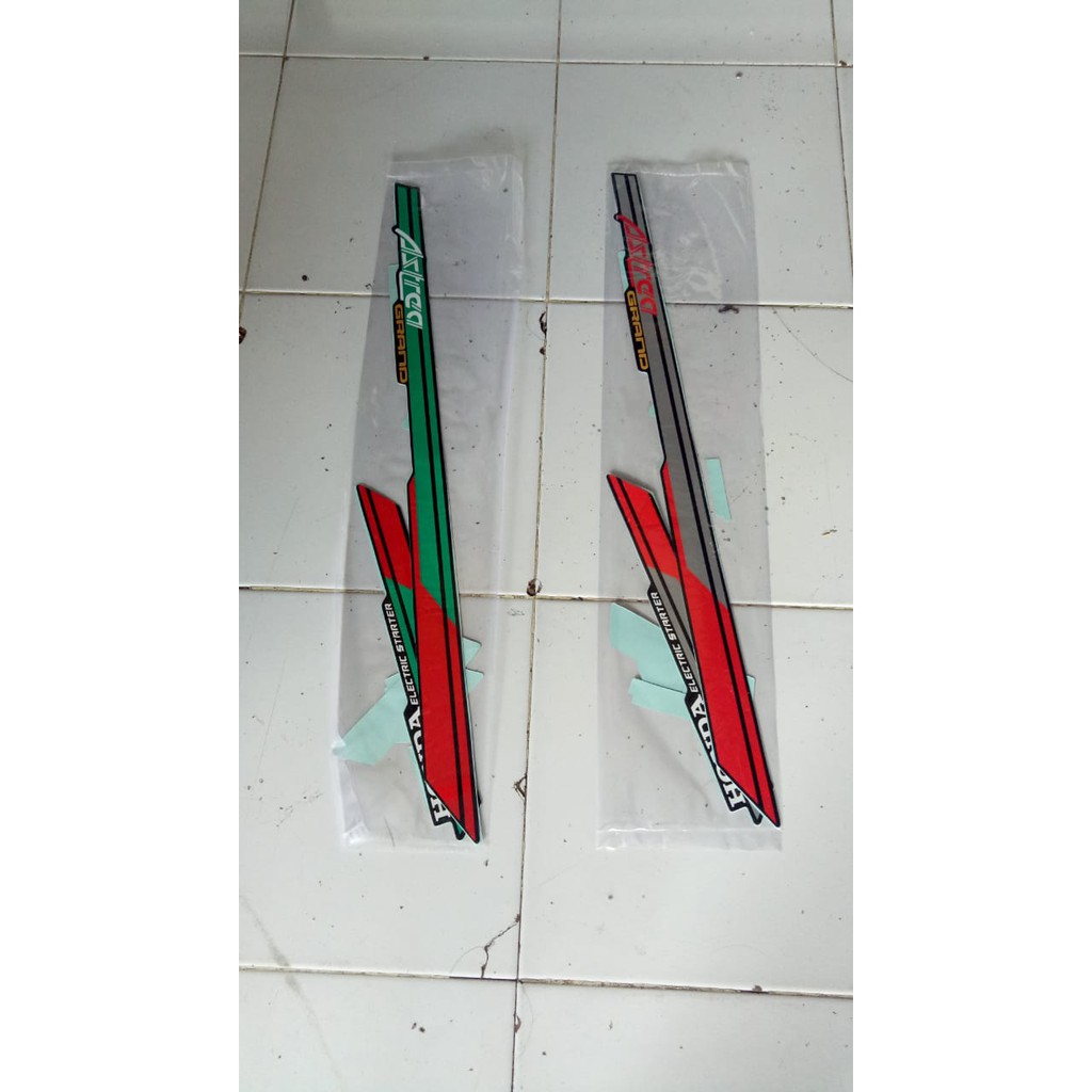 Stiker Motor Grand Astea Grand Bulus Name Tag