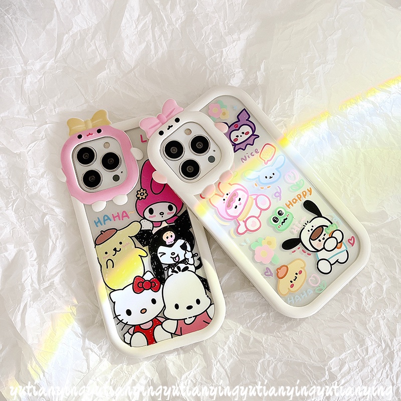 Case Desain Kartun Hewan Disney 3D Untuk IPhone 14 13 12 Pro MAX 11 6 6S 7 8 14 Plus XR X XS MAX SE 2020