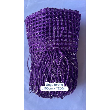 TIRAI BENANG GLITER UNGU TERONG/TIRAI PINTU/TIRAI UNIK/TIRAI BENANG/TIRAI GLITER/TIRAI KOREA