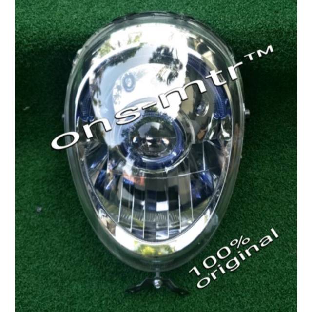 Headlamp lampu depan scoopy fi 2013-2016 NON LED