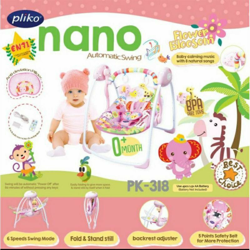 Pliko  automatic swing /ayunan bayi pk 318