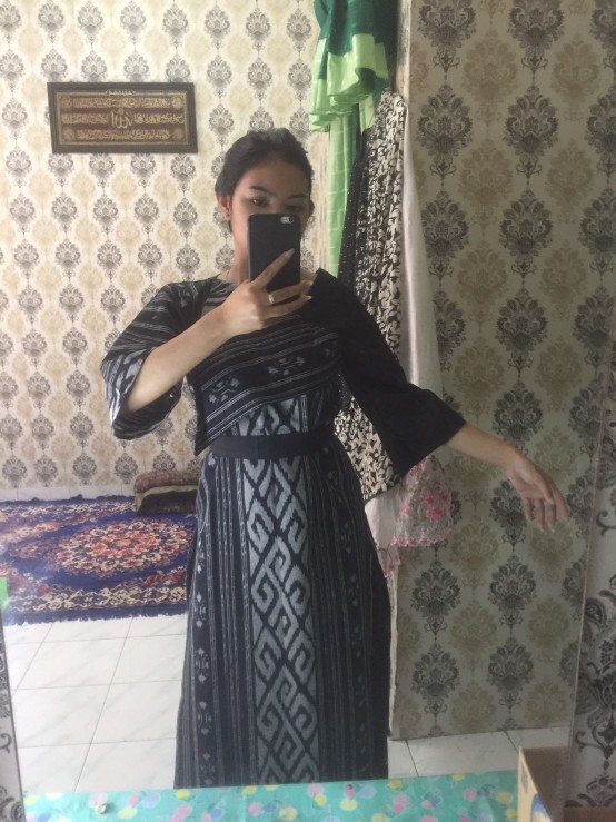 Set Couple Catalinatenun Dress Raisa X Kemeja Navy