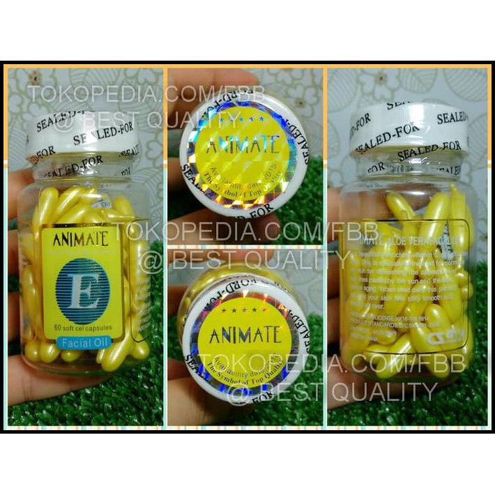 SERUM WAJAH / MUKA ANIMATE ~ ANIMATED ~ USA SOFTGEL BERKHASIAT