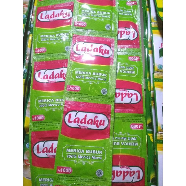 

Ladaku merica bubuk renceng 12 sachet x 4gr
