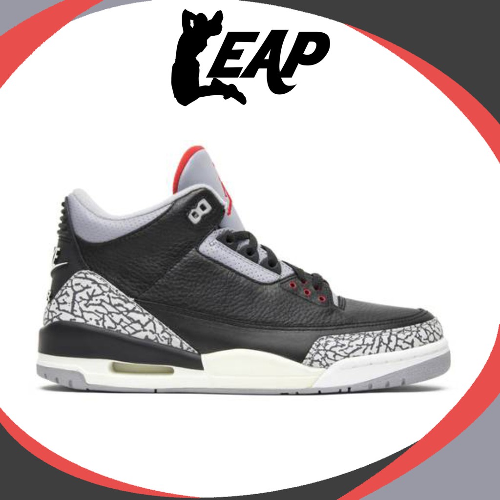 ( ORI ) Air Jordan 3 || Black Cement