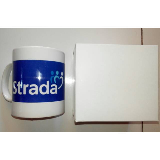 Souvenir pernikahan mug coating SNI full color + box