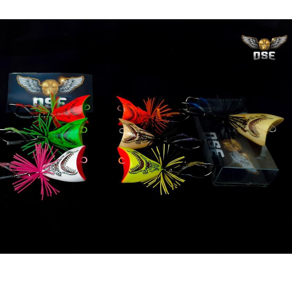 Jaws Frog Mini 3cm OSE Barong Umpan Cing Gabus, Toman & Haruan Killer Handmade Nocopy Boytep H1