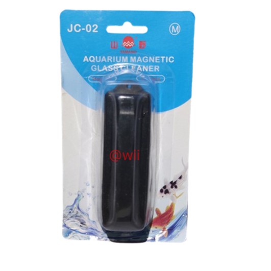 YAMANO SIZE M Pembersih Kaca Magnet Magnetic Brush Aquarium Aquascape