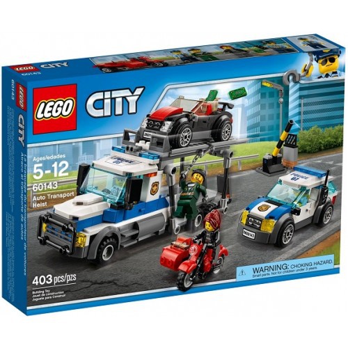 Toys LEGO City Auto Transport Heist 60143