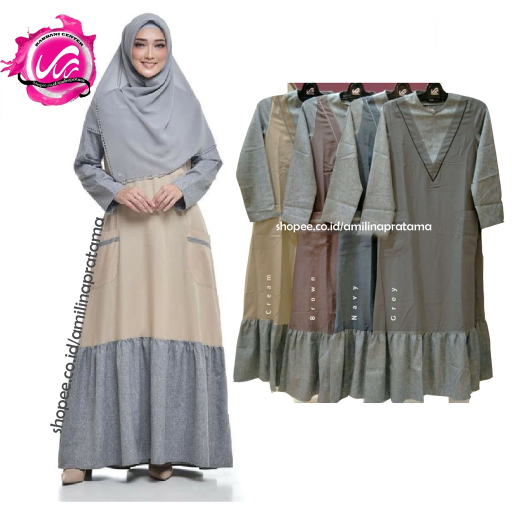 baru dress gamis rabbani dress gamis rabani terlaris promo diskon big sale ramadan star seller