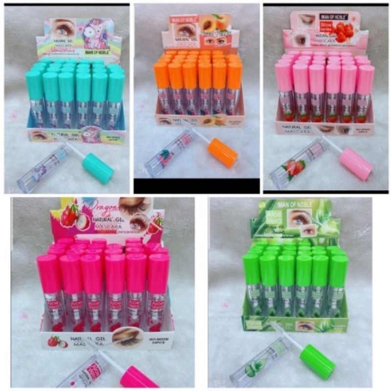 ( 1 Pcs )  Mascara Maybelline / Mascara Bening Collagen Natural Gel