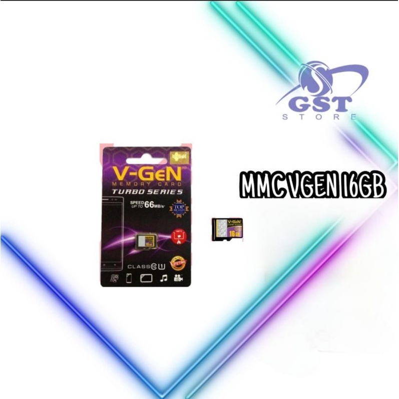 MMC VGEN MICRO VGEN 16GB ORIGINAL VGEN MURMER
