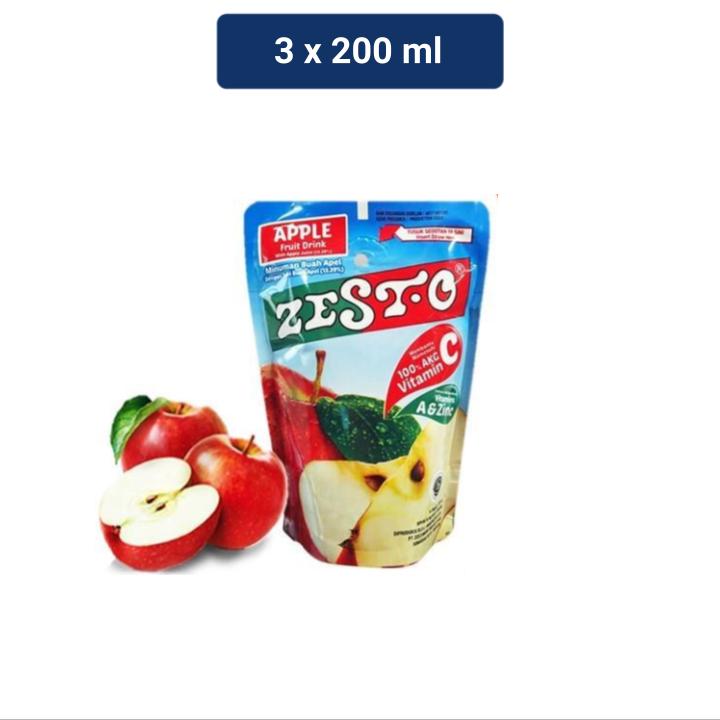 

Zesto Apple 200ml - 3 pcs