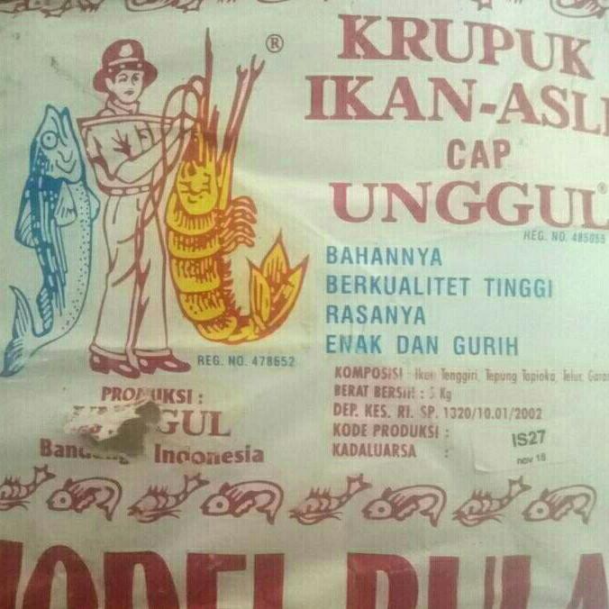 

Kerupuk ikan Kakap cap unggul