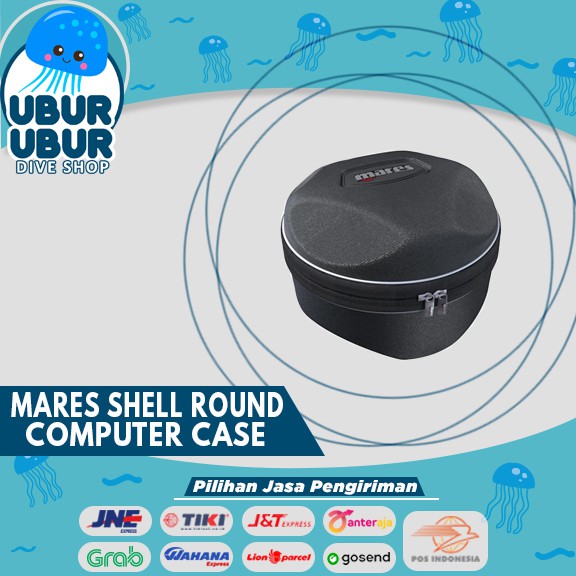 Mares Shell Round Dive Computer Case - Box Jam Selam Box Aksesories