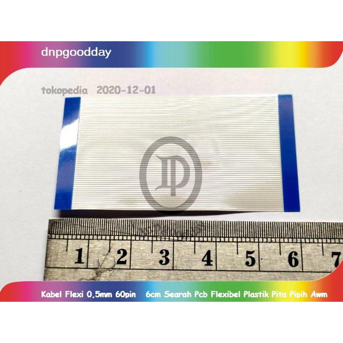 

Kabel Flexi 0,5Mm 60Pin 6Cm Searah Pcb Flexibel Plastik Pita Pipih A Dnpgood11 Dijamin