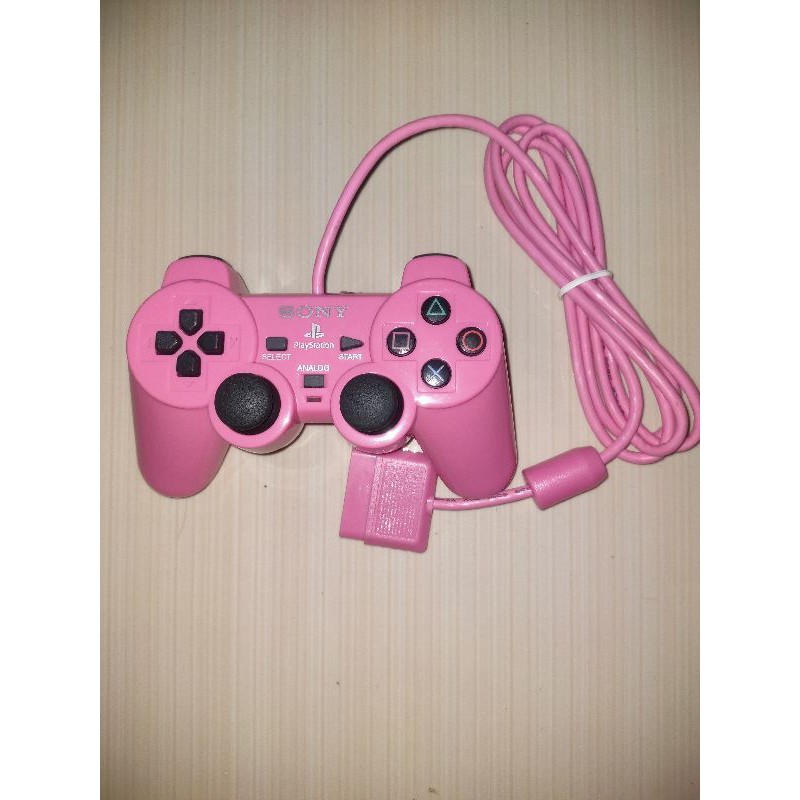 stik ps2 ori pabrik warna pink