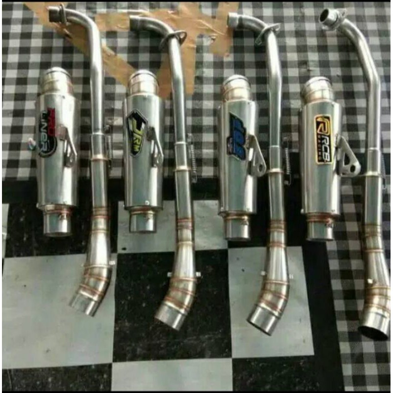 kenalpot Racing JRM Revo Vega Karisma