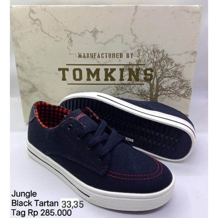 (Size 33,35) JUNGLE SEPATU SEKOLAH ANAK TOMKINS