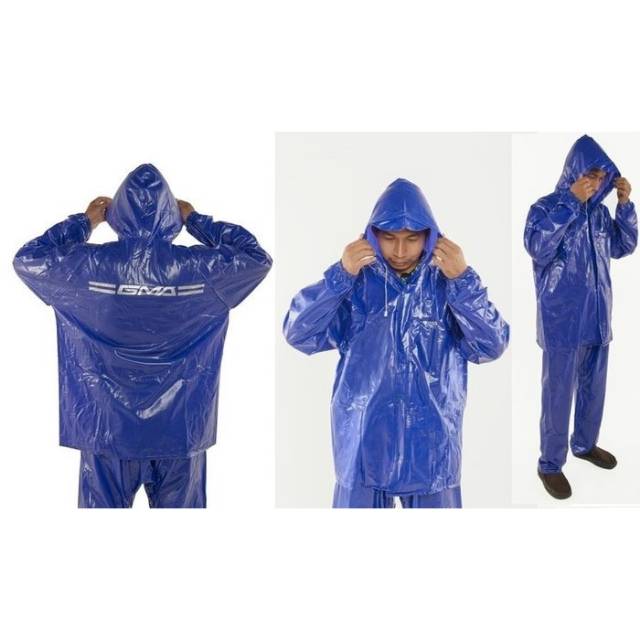 jas hujan karet PVC original dijamin GMA raincoat legenda kyk axio europe original 100%