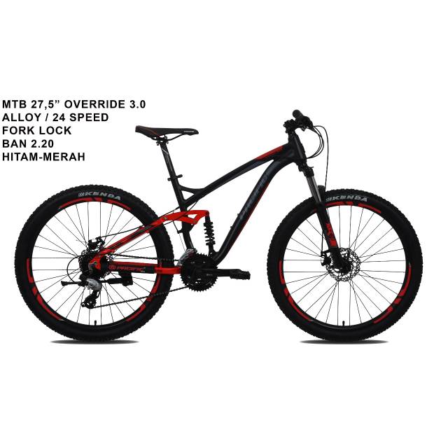 MTB Pacific Override 3.0 Full Susp 27,5inch