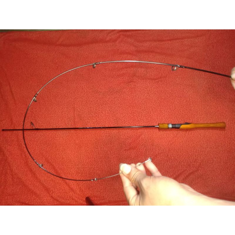 joran ul joran ultra lentur bahan carbon padat super lentur joran stangrout stangrut setangrut