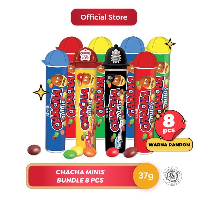 

8 Chacha Minis Milk Chocolate 37 g