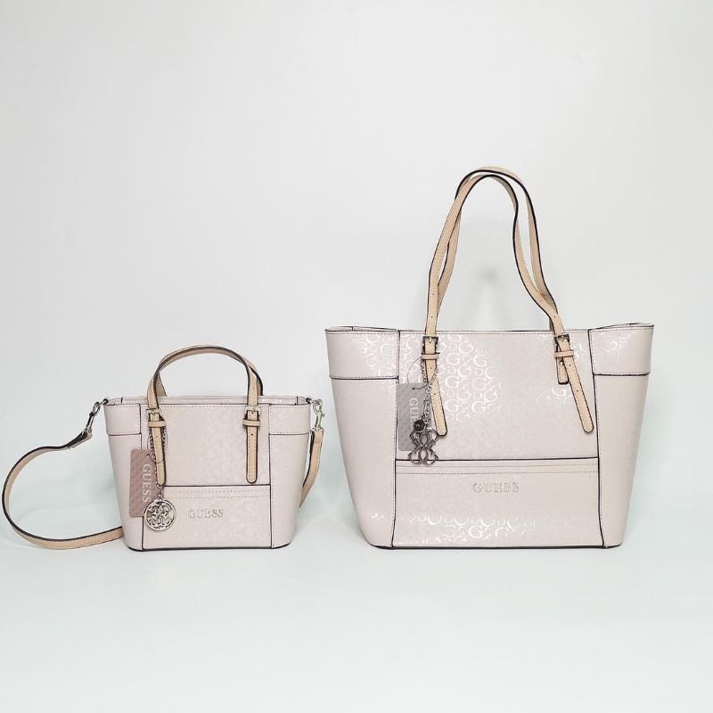 12.12 SALE | GUESSS delaney hologram tote large