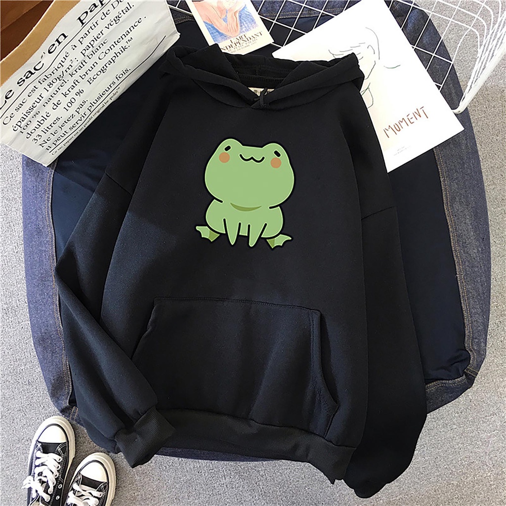 Hoodie Hodie Cute Frogs jumbo bigsize pria wanita ukuran m l xl xxl xxxl xxxxl xxxxxl