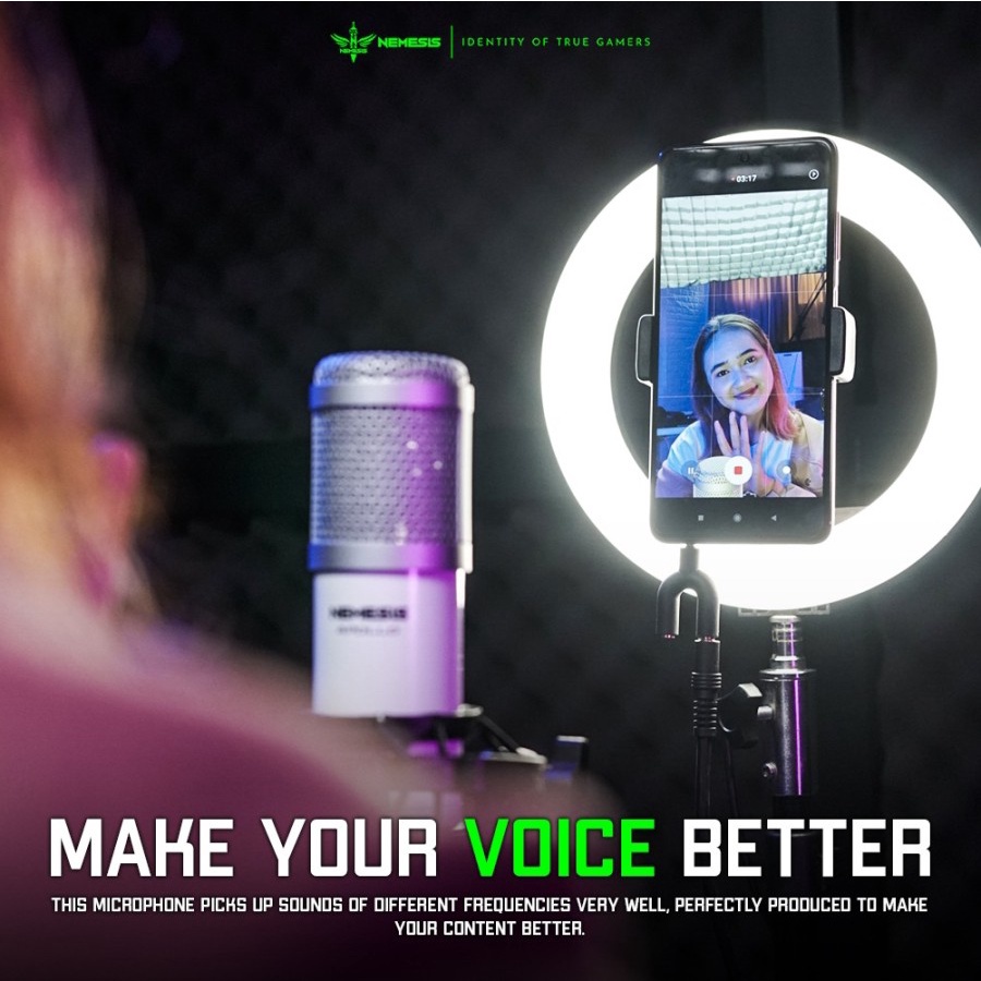 NYK MCA06 / MCA-06 Apollo Condenser Gaming Microphone