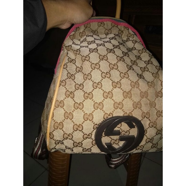 Tas PL Second Ransel Gucci Mini
