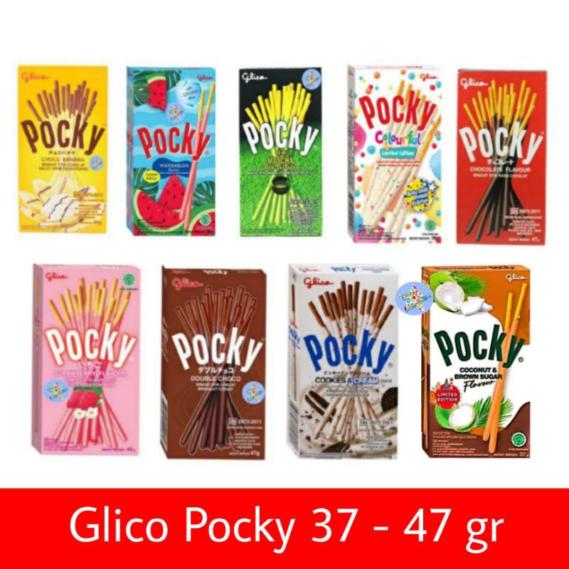 

Glico Pocky Regular - Biskuit Stik Salut Coklat